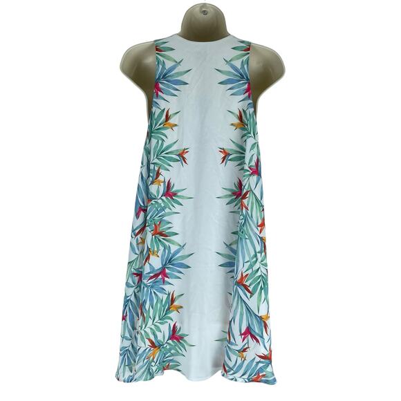 Show Me Your Mumu Daryn Palm Party Lace Up Mini Dress Size S - Picture 8 of 10